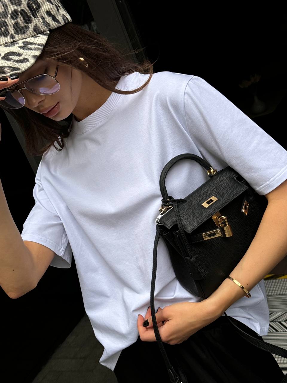 Hermes Kelly Mini 19 Black/Gold - 3