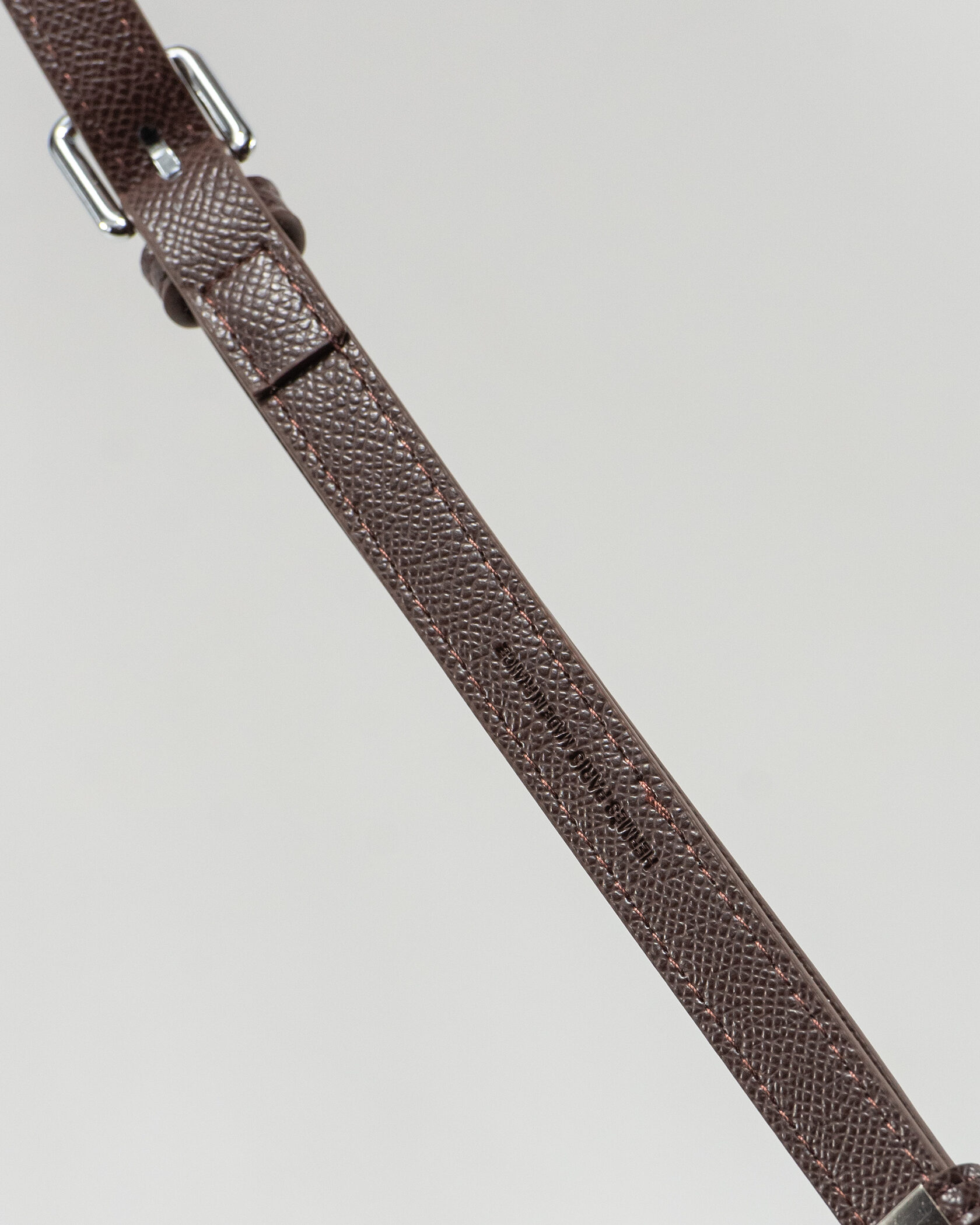 Hermes Kelly Pochette Brown/Silver - 14