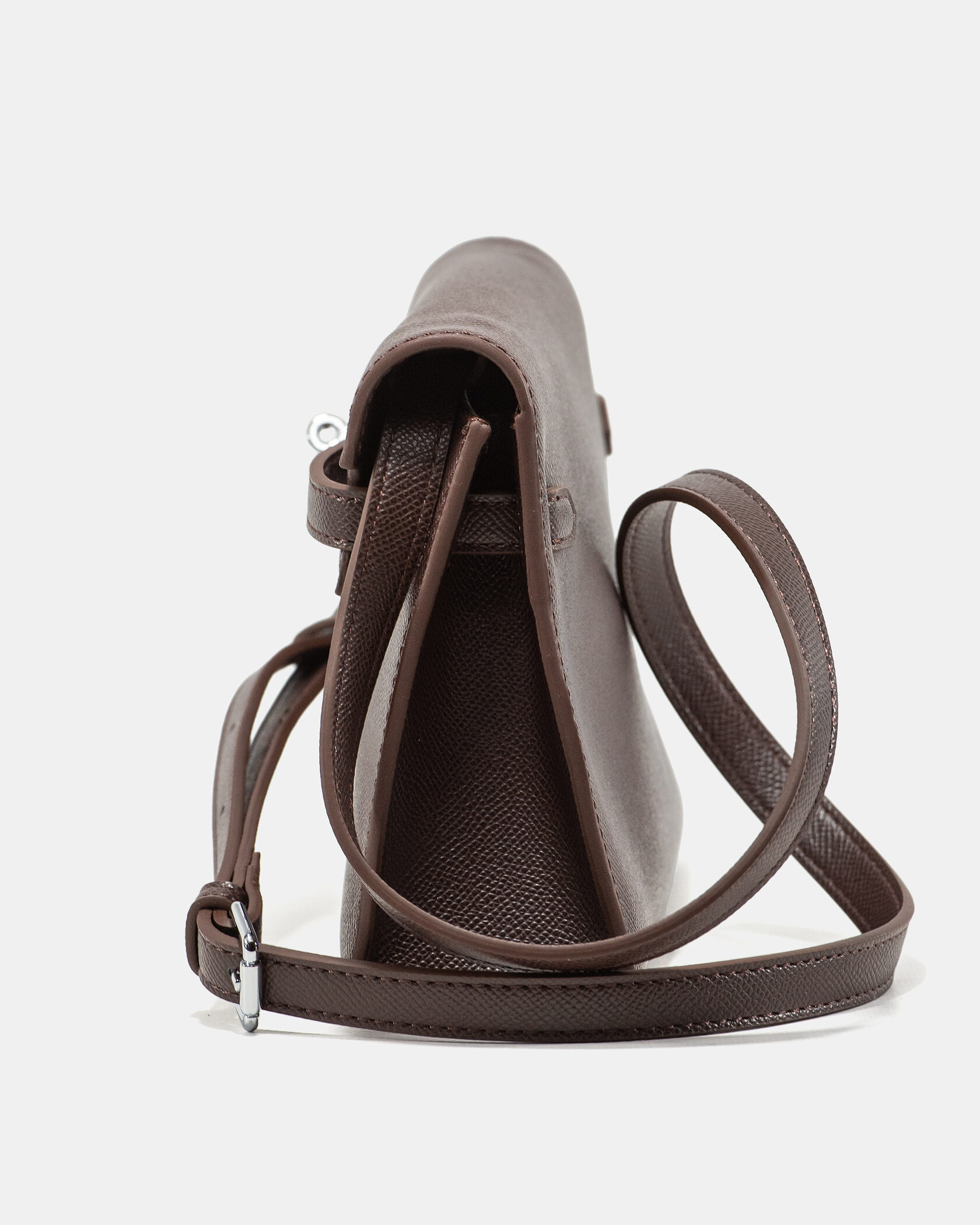 Hermes Kelly Pochette Brown/Silver - 7