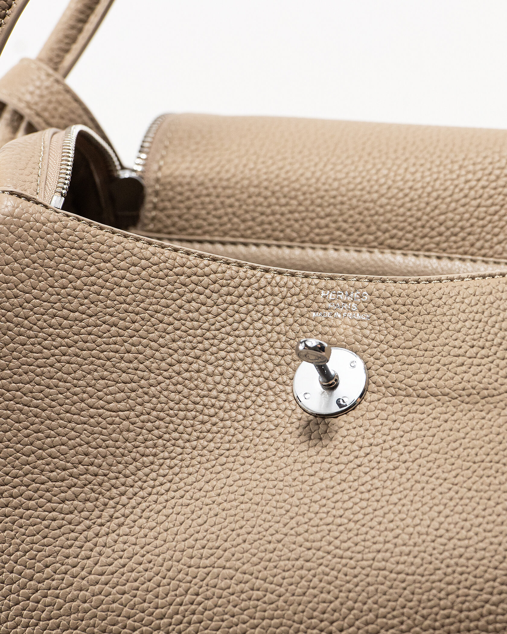Hermes Lindy 25 Bag Beige - 12