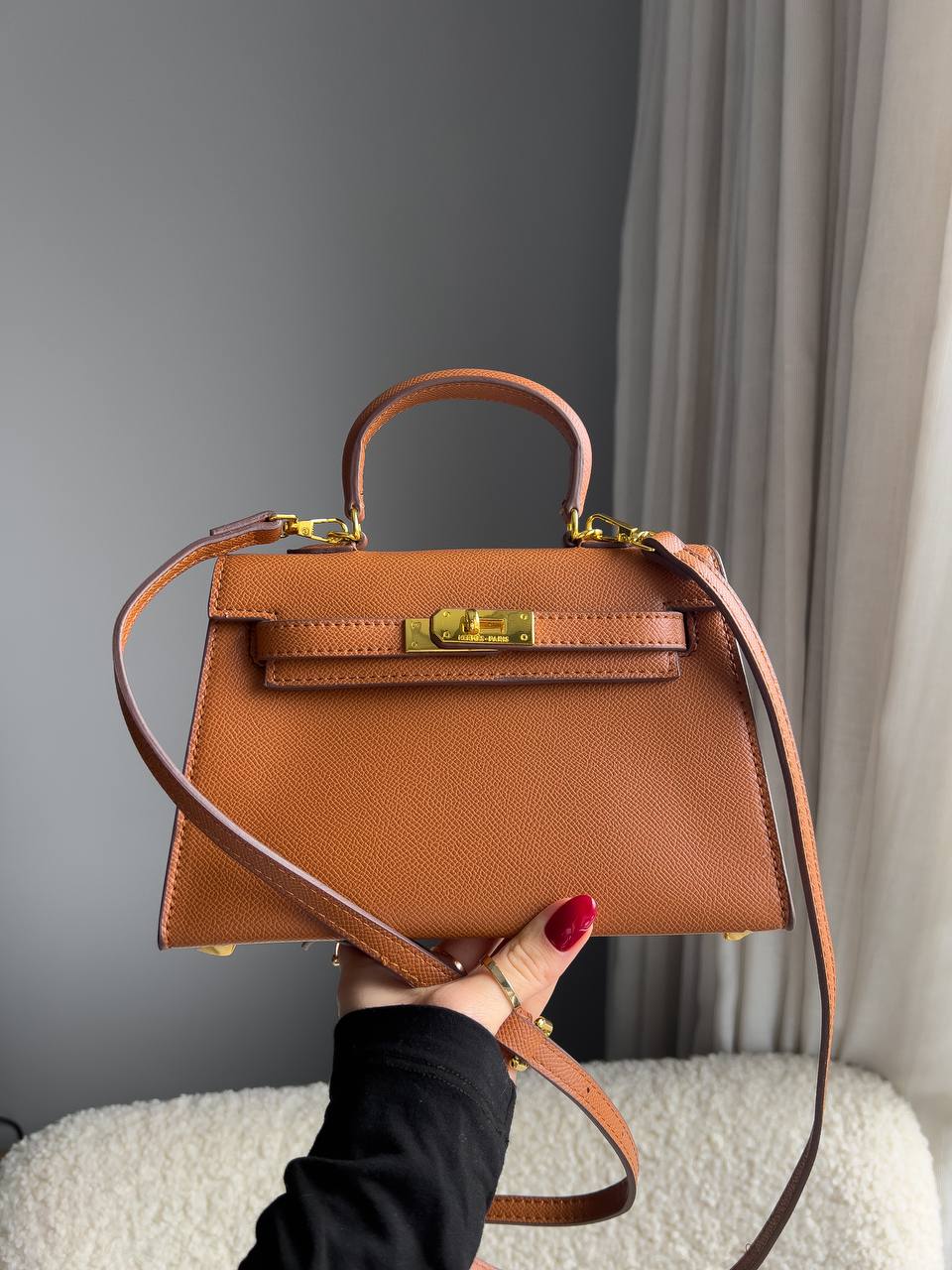 Hermes Mini Kelly 20 Gold GHW - 6