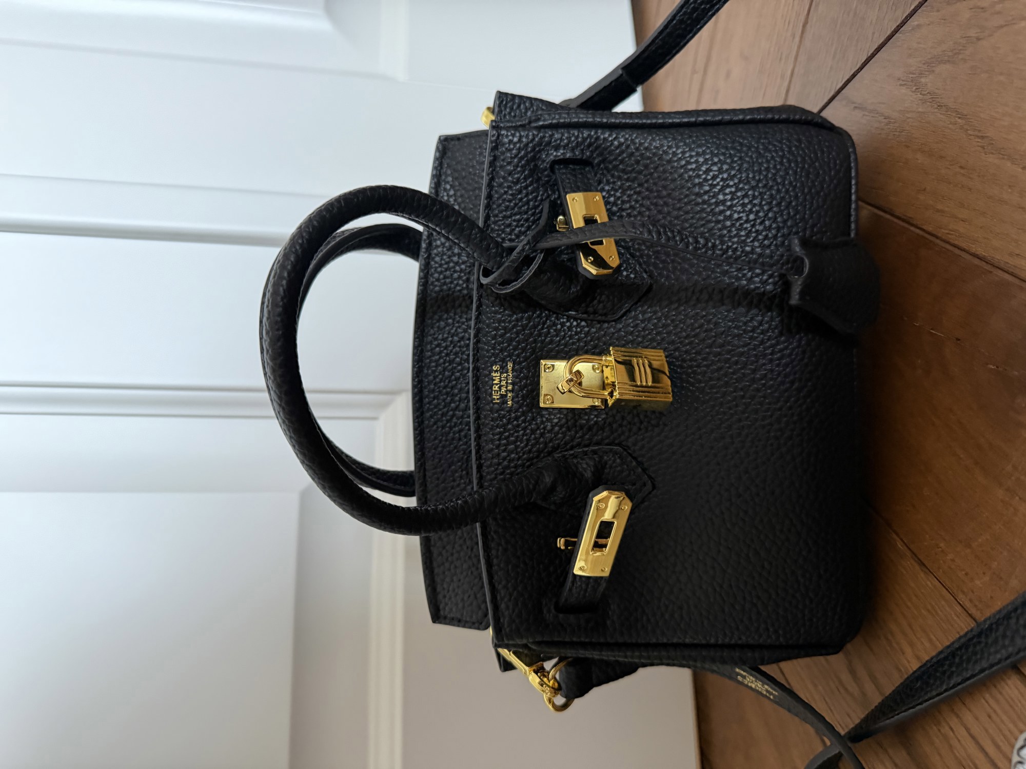 Hermès Birkin 20 Black/Gold - 15