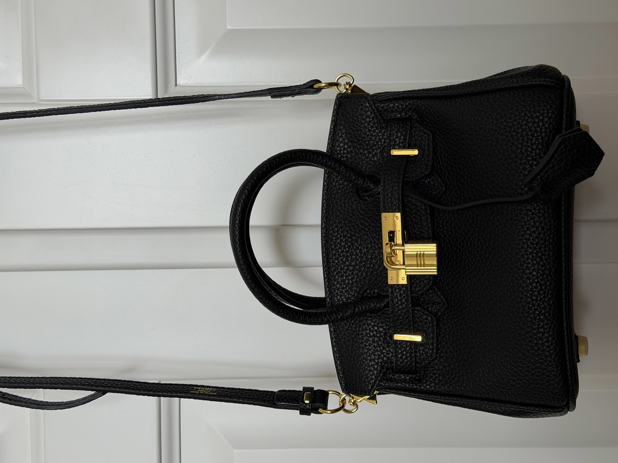 Hermès Birkin 20 Black/Gold - 10