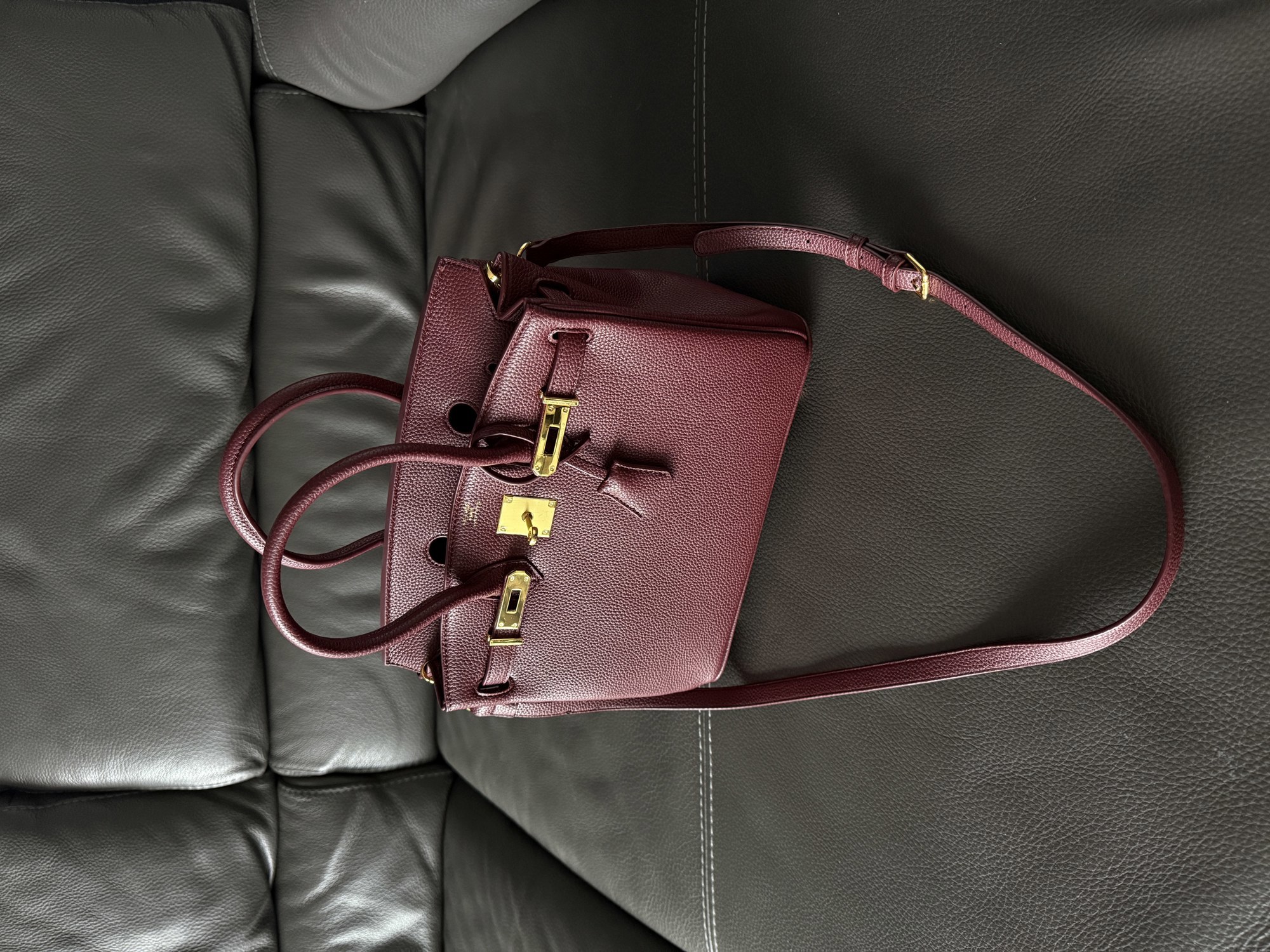 Hermès Birkin 30 Red/Gold (Магнітна коробка) - 8