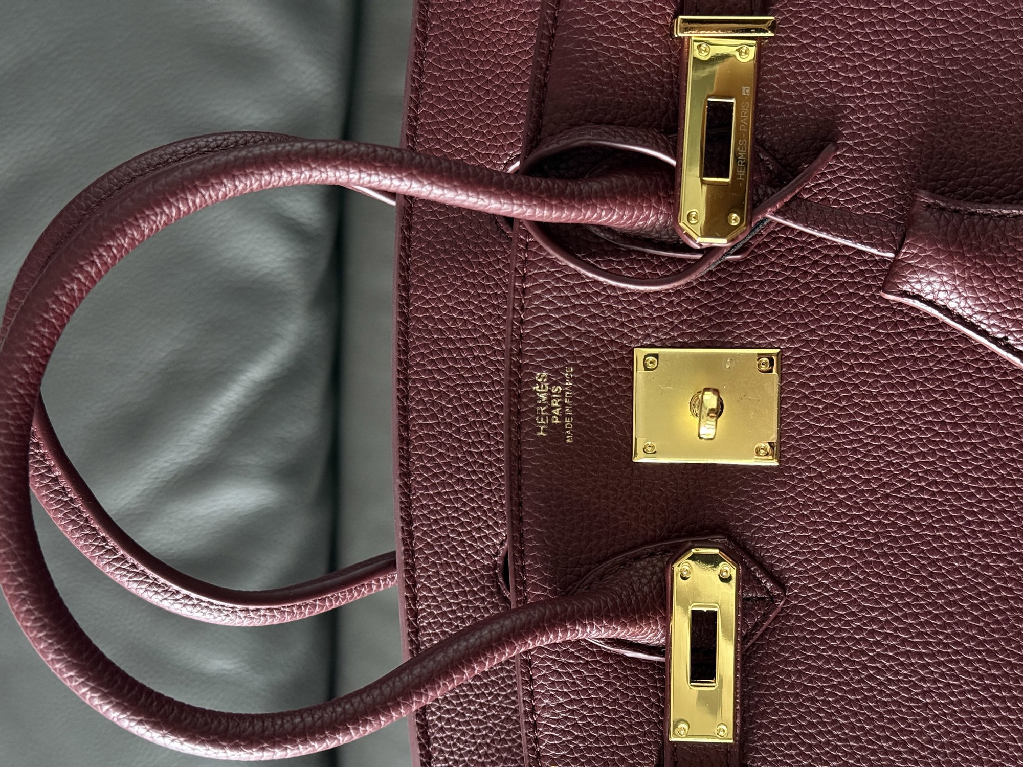 Hermès Birkin 30 Red/Gold (Магнітна коробка) - 7