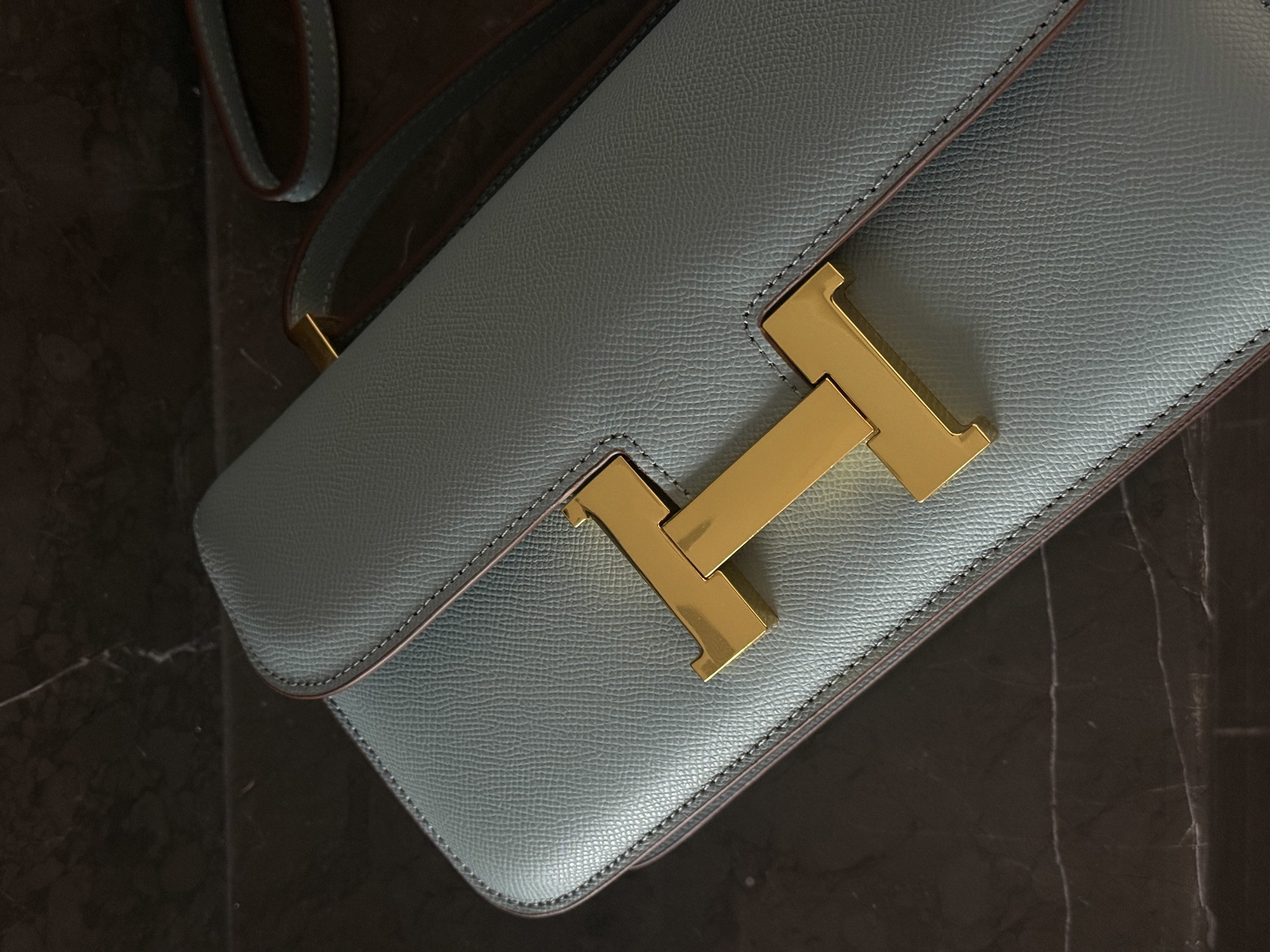 Hermès Constance 26 Blue/Gold - 11
