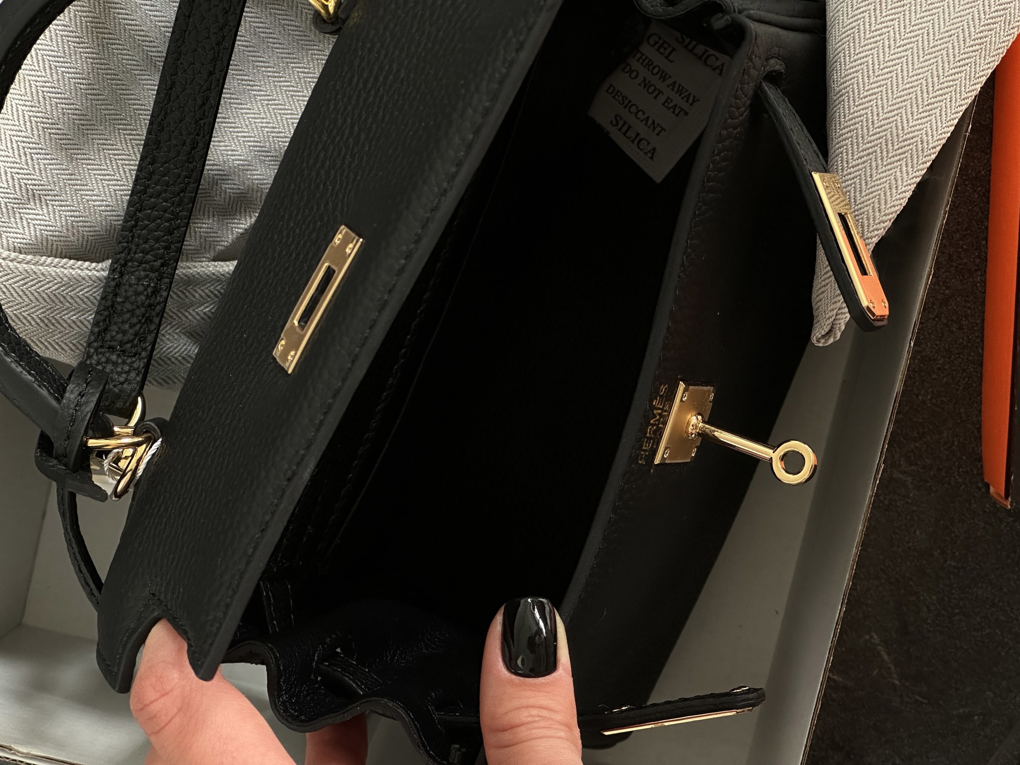 Hermès Kelly 20 Black - 6