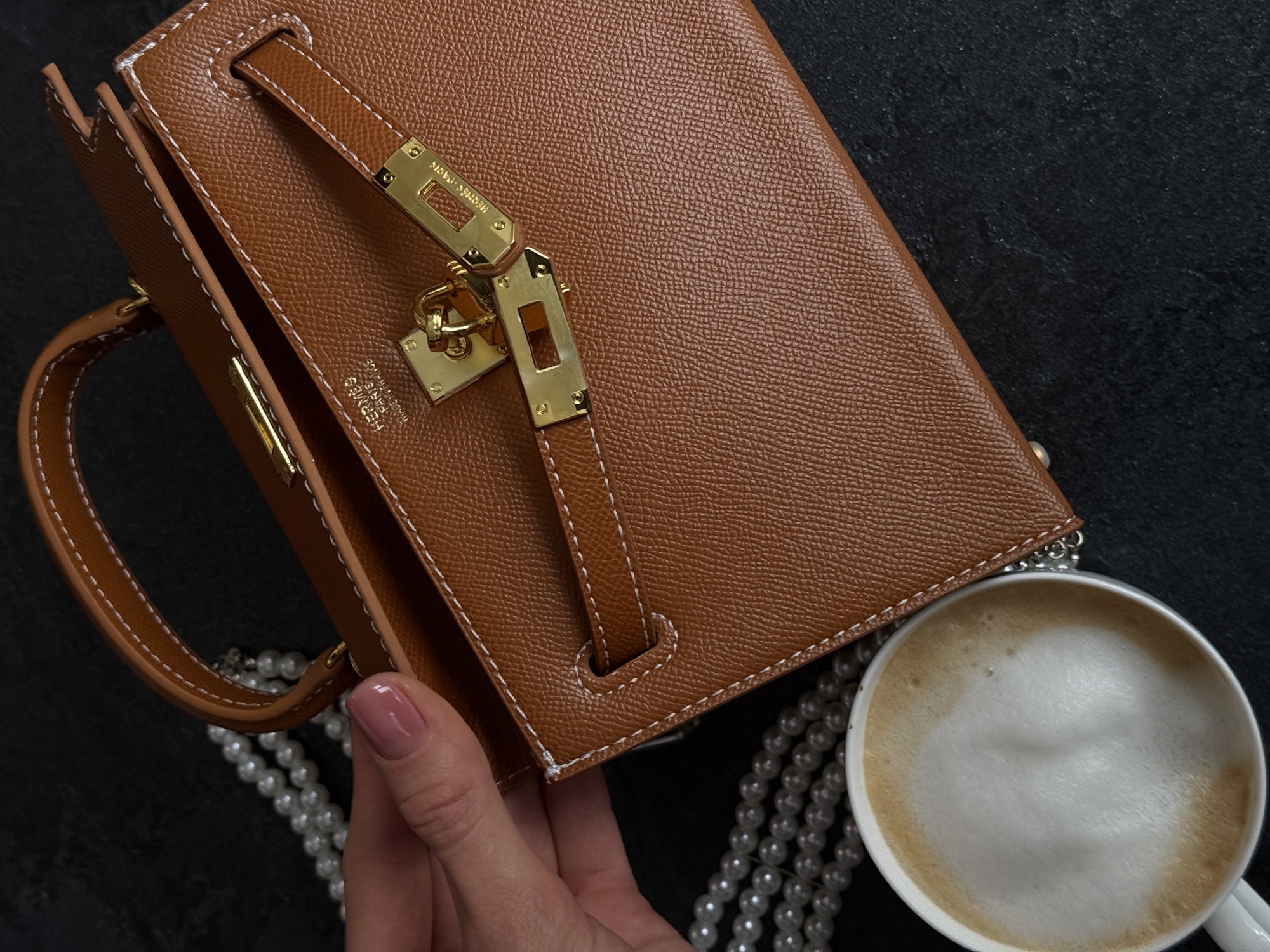 Hermès Kelly 20 Brown/Gold - 5