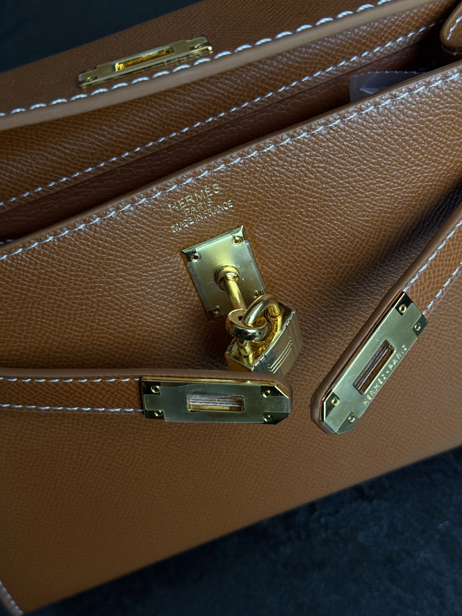 Hermès Kelly 20 Brown/Gold - 2