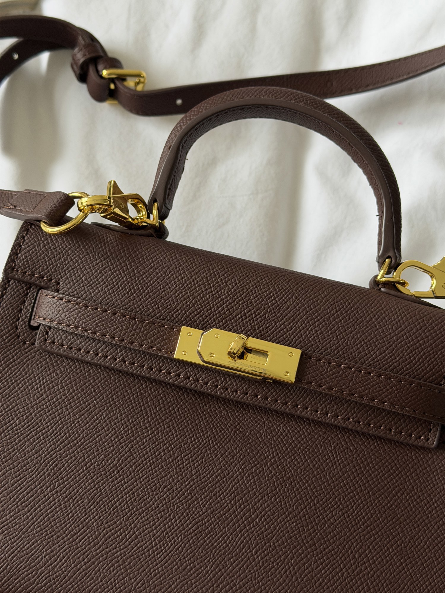 Hermès Kelly 20 Chocolate - 12