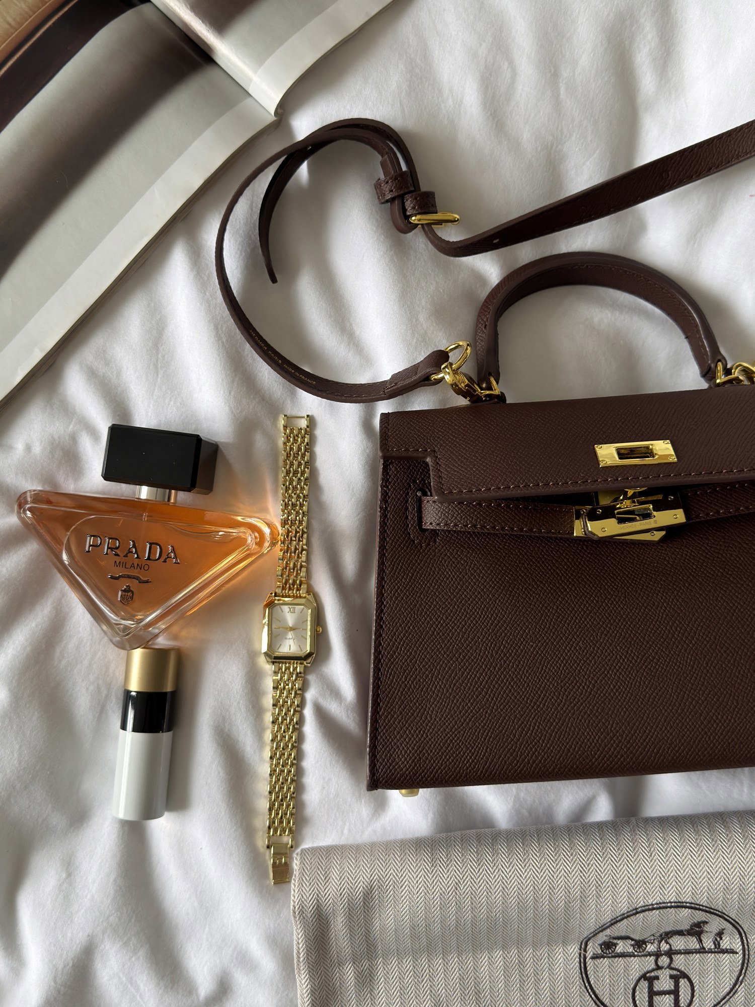 Hermès Kelly 20 Chocolate - 9