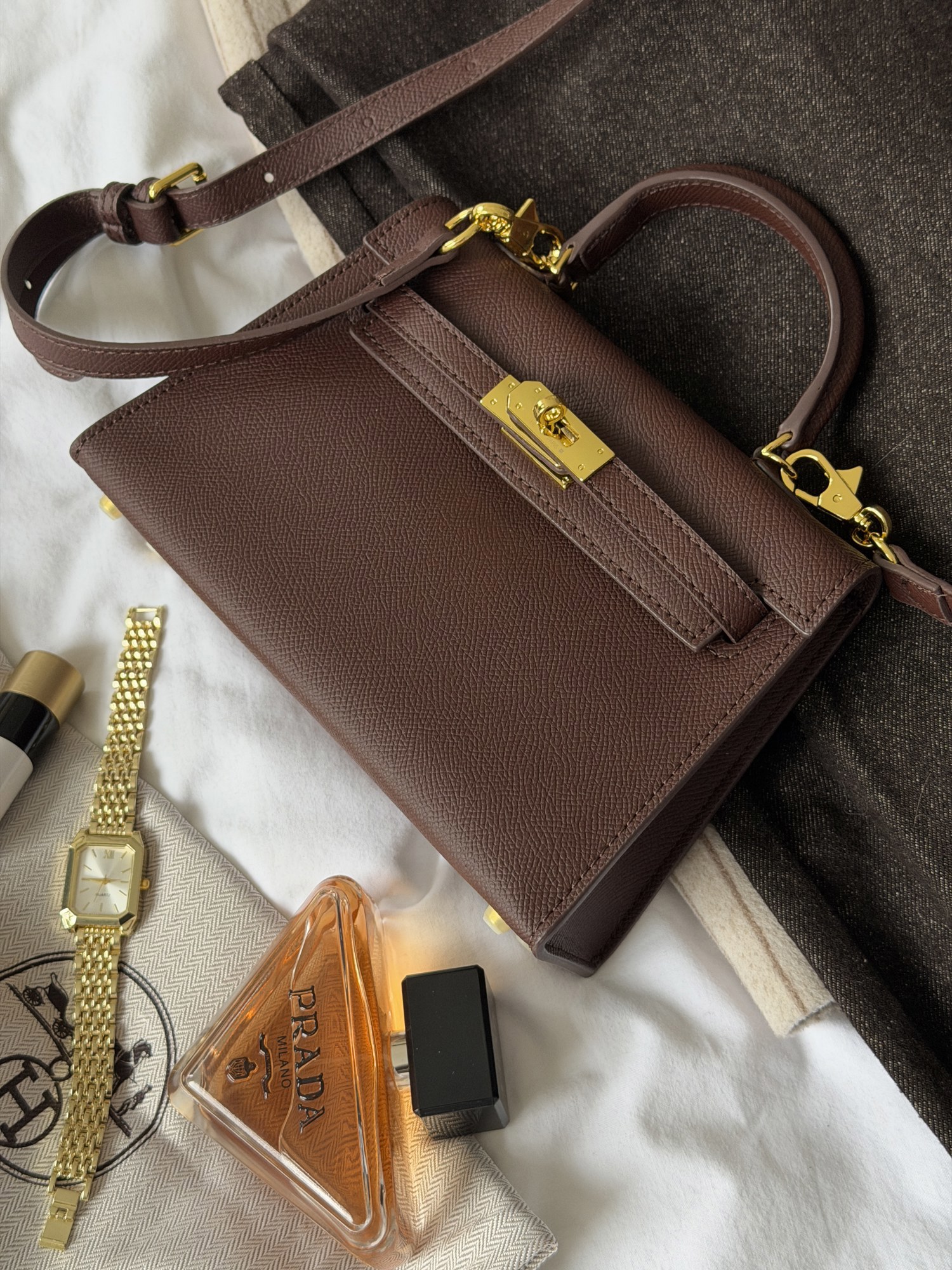 Hermès Kelly 20 Chocolate - 8
