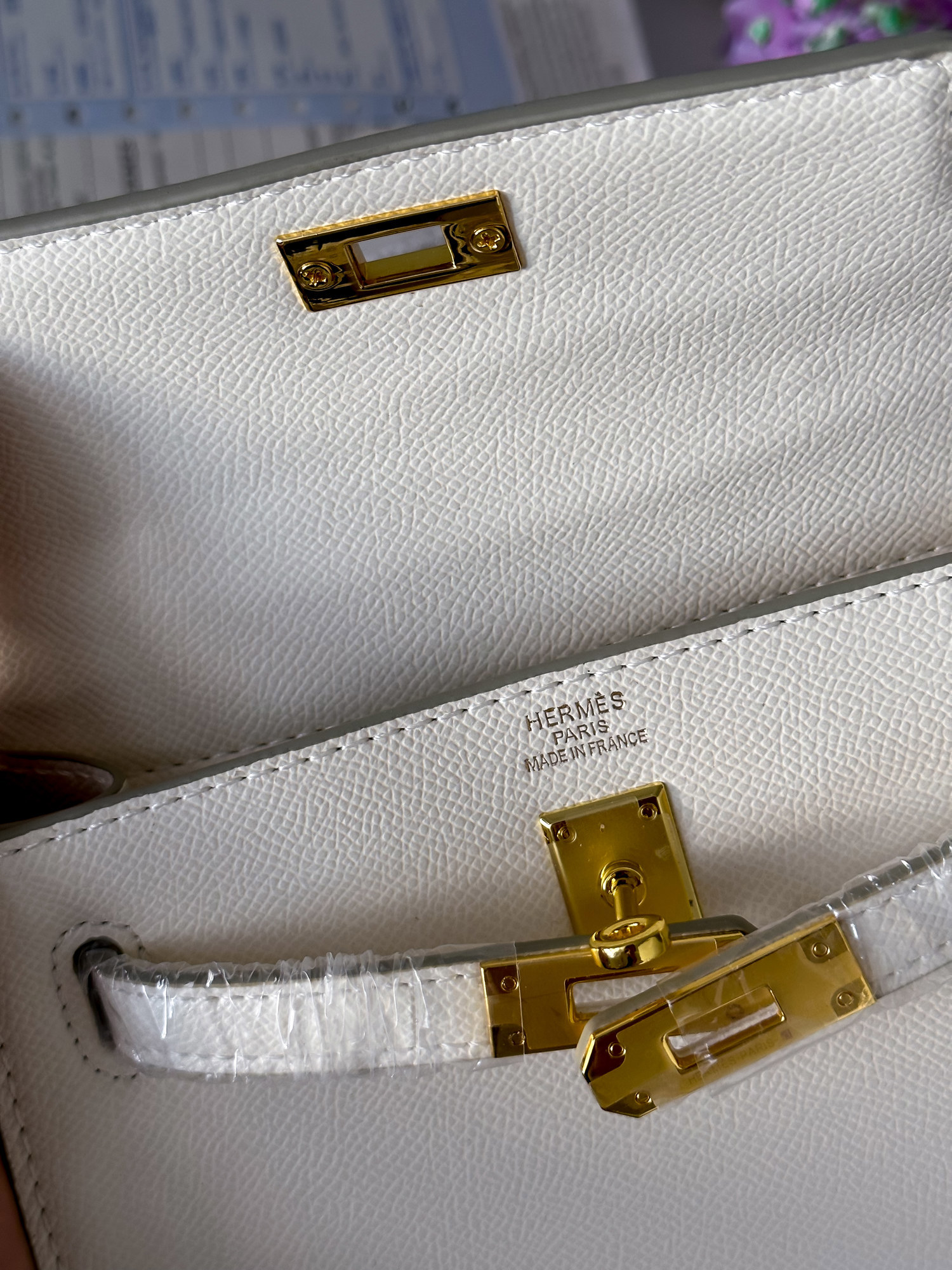 Hermès Kelly 20 Milk/Gold - 11