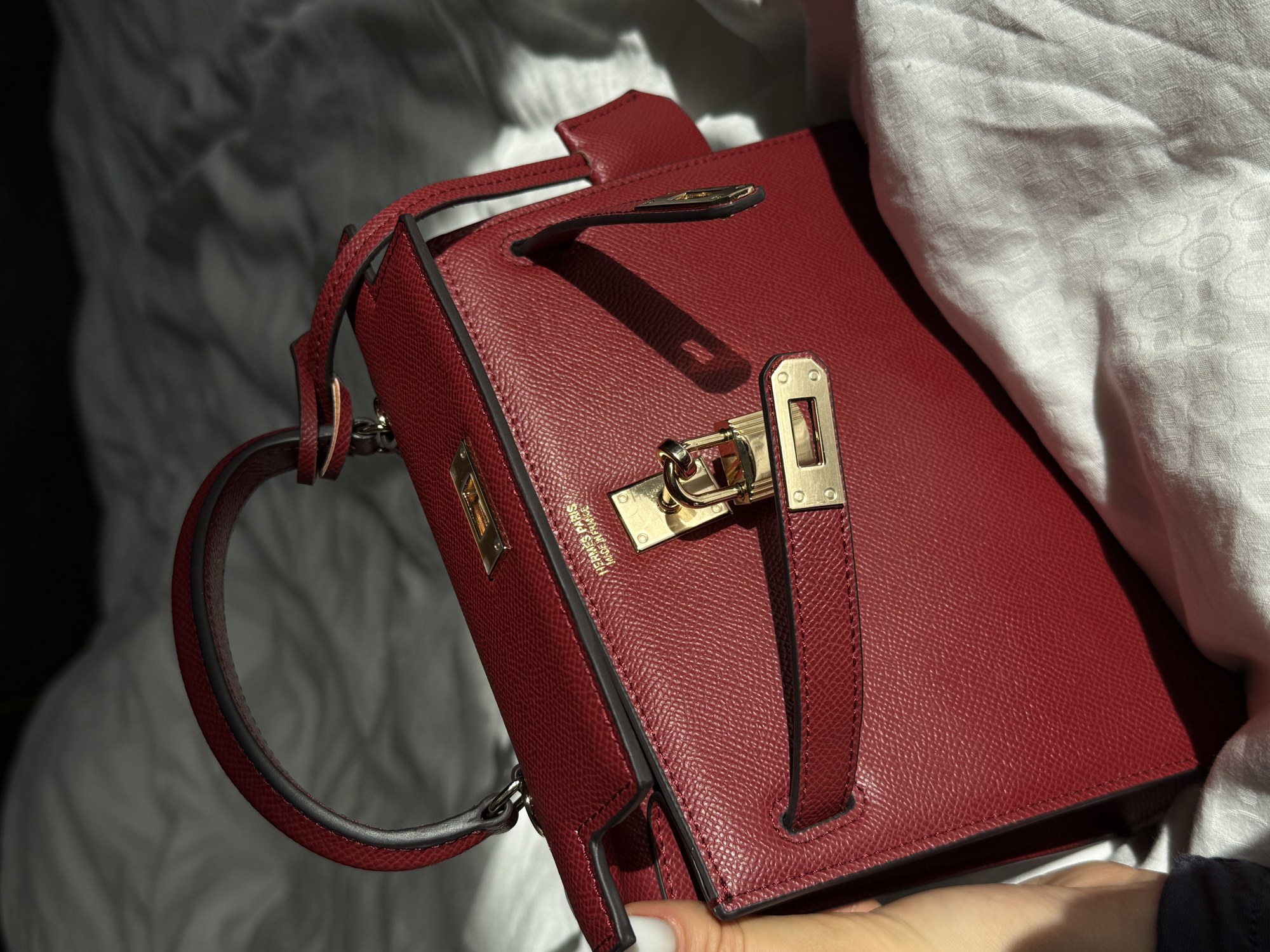 Hermès Kelly 20 Red/Gold - 15