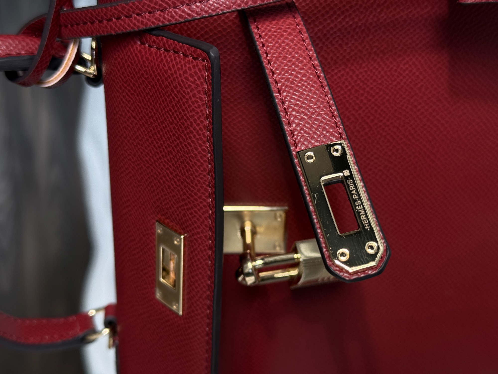 Hermès Kelly 20 Red/Gold - 13