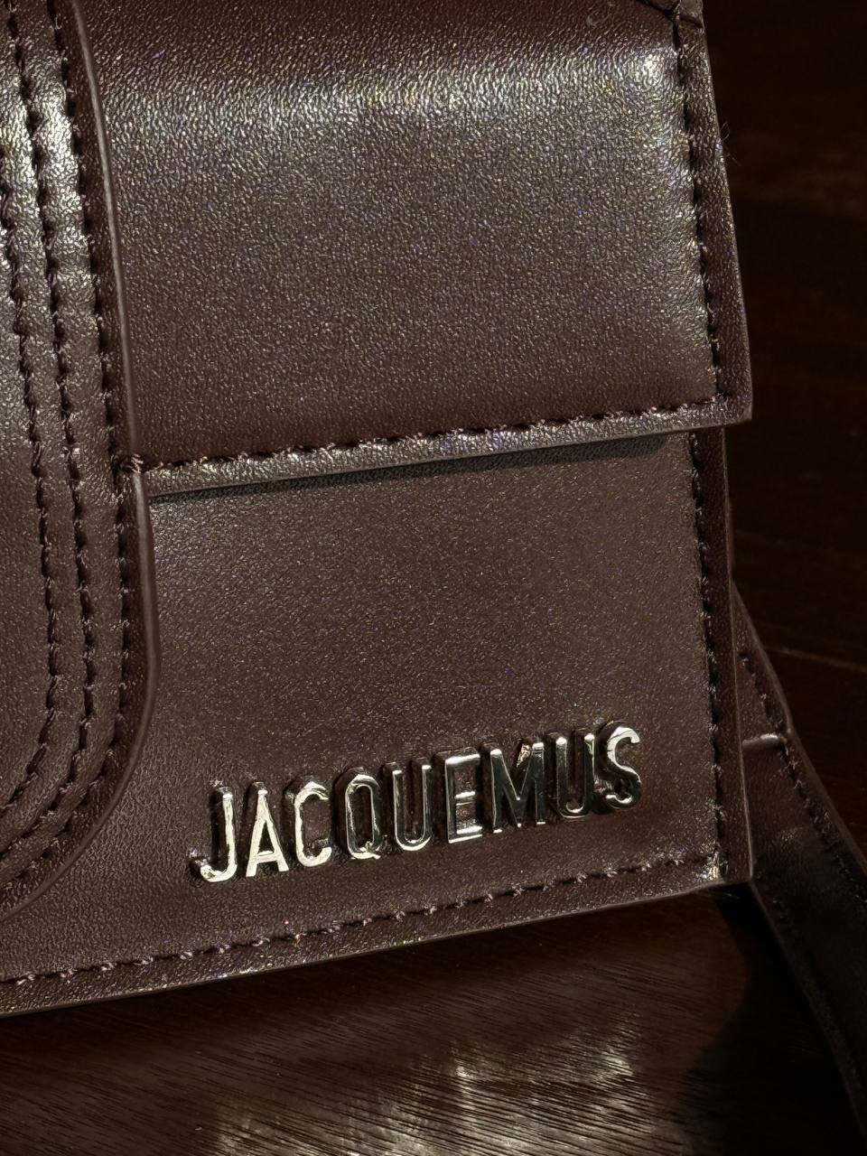 Jacquemus Le Bambino Mini Leather Shoulder Bag in Brown - 7