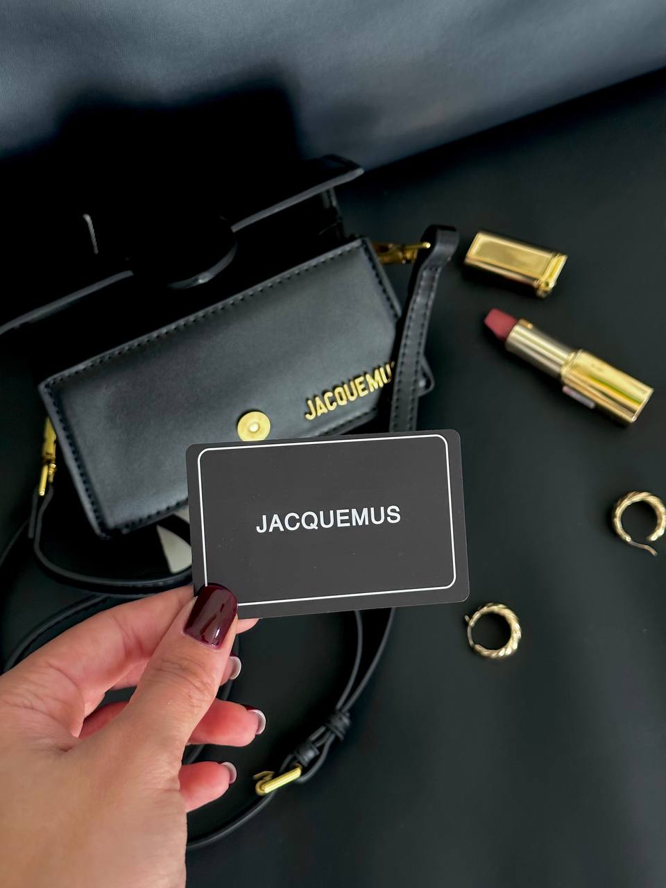 Jacquemus Le Bambino Small Handbag With Adjustable Crossbody Black - 3