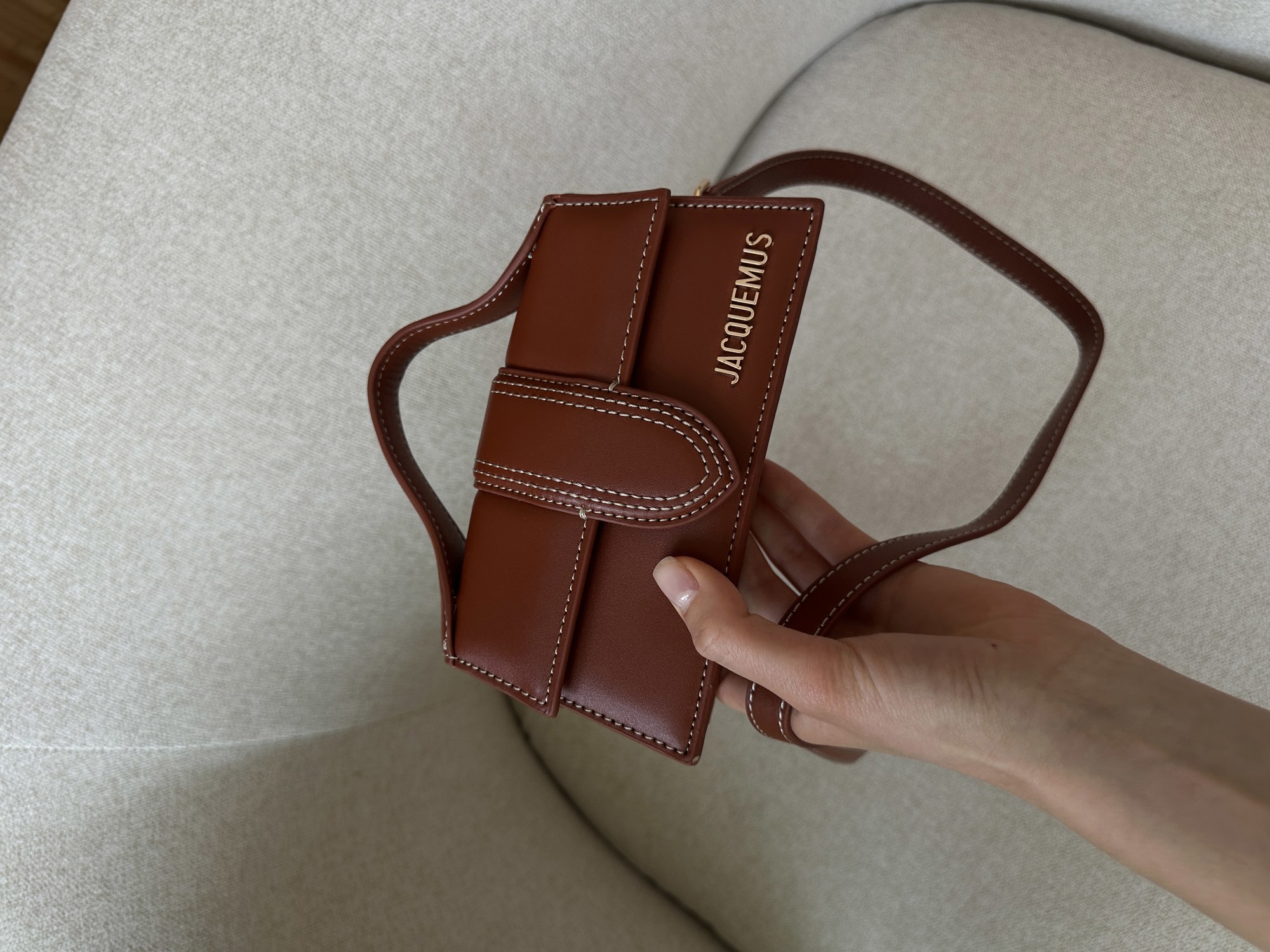 Jacquemus Le Bambino Small Handbag With Adjustable Crossbody Br - 15