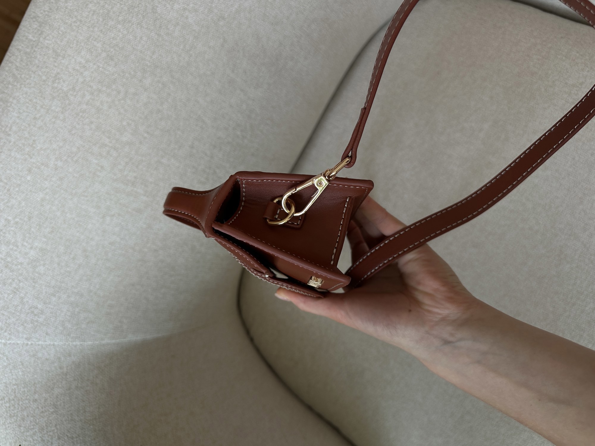 Jacquemus Le Bambino Small Handbag With Adjustable Crossbody Br - 14