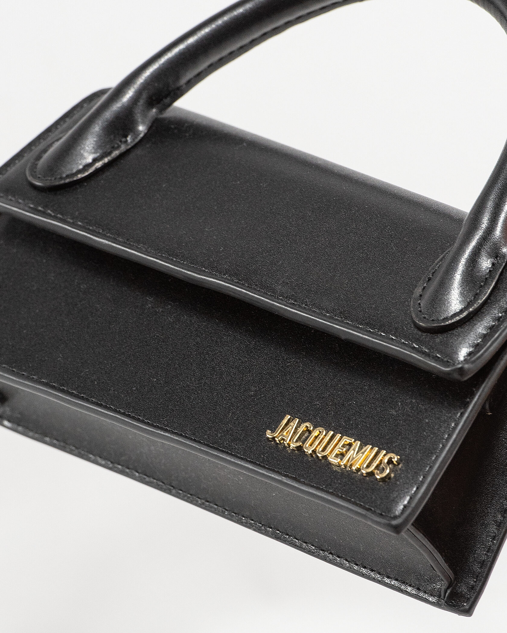 Jacquemus Le Chiquito Long Black Leather Top - 6