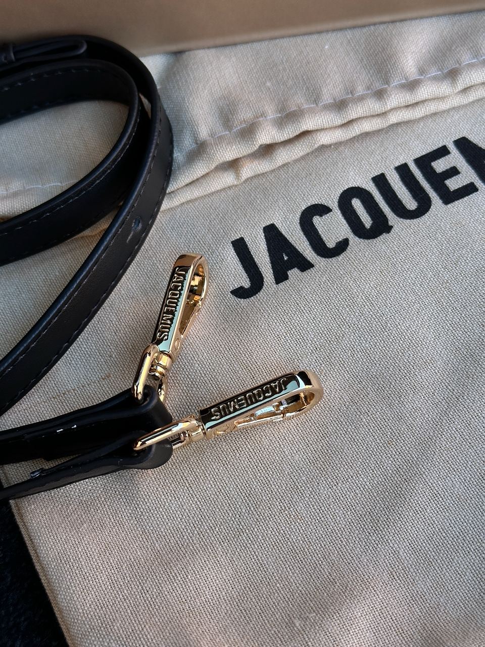 Jacquemus Le Chiquito Long Black Leather Top - 9