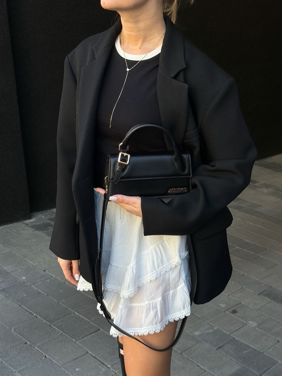 Jacquemus Le Chiquito Long Boucle Black - 5