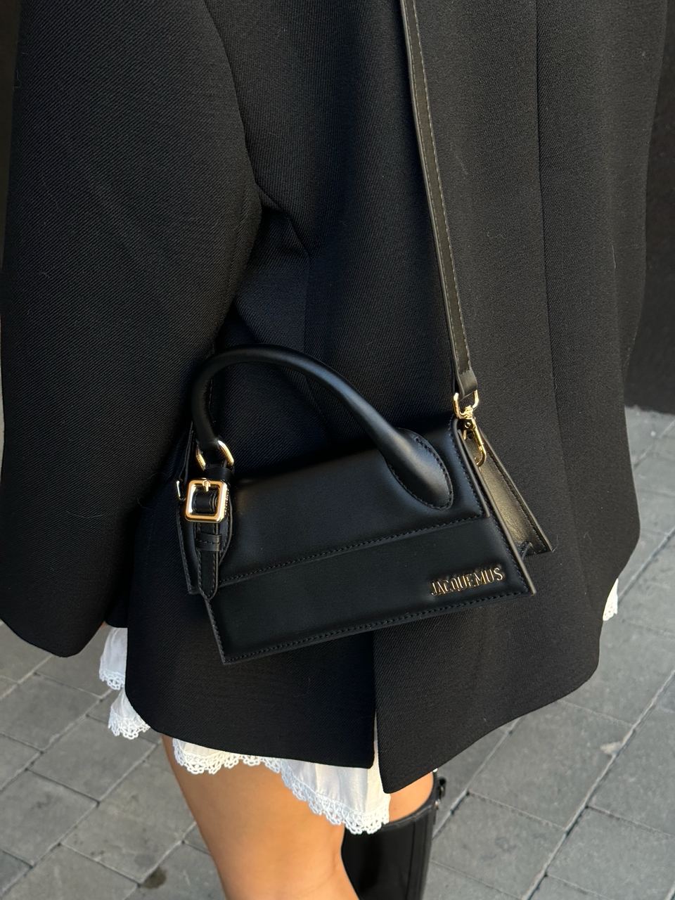 Jacquemus Le Chiquito Long Boucle Black - 9