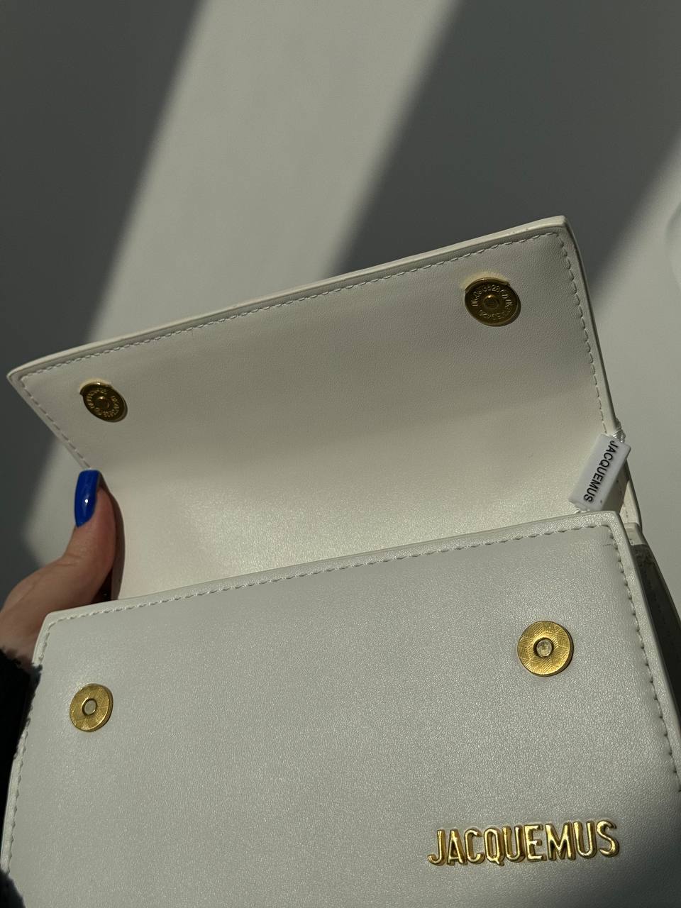 Jacquemus Le Chiquito Long White Leather Top - 5