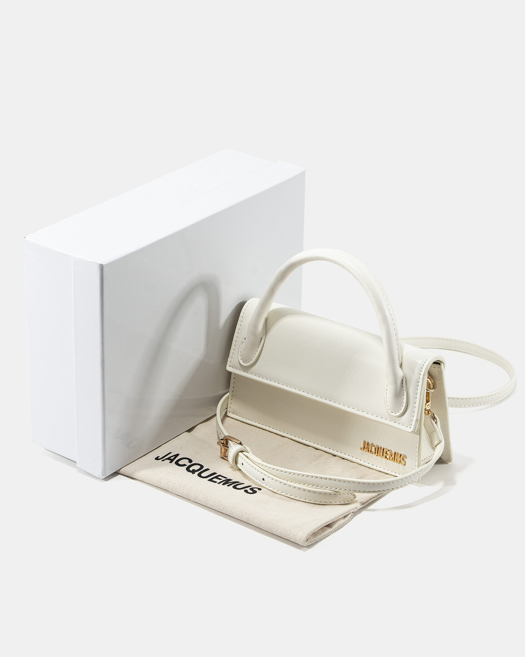 Jacquemus Le Chiquito Long White Leather Top - 2