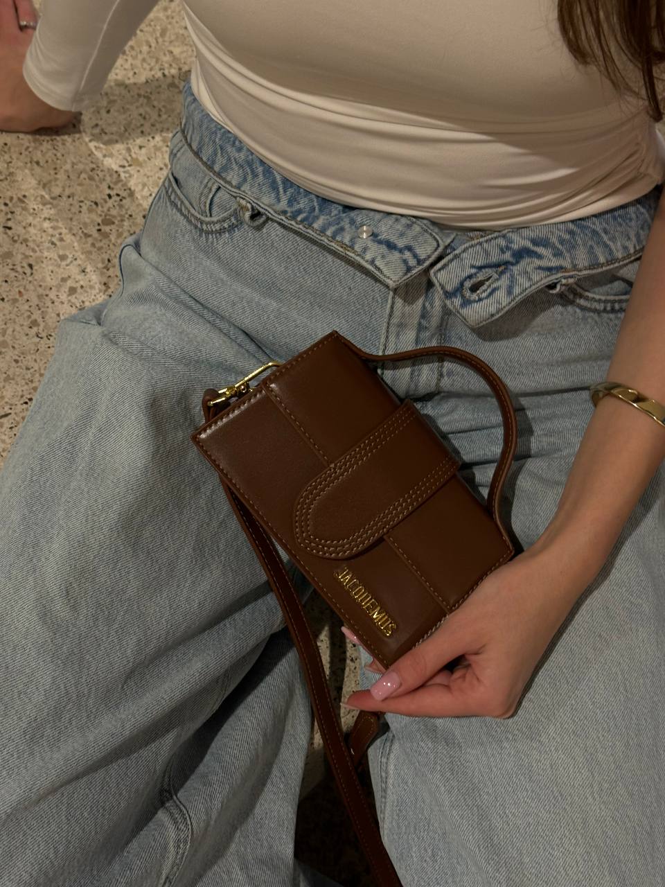Jacquemus Le Chiquito Micro Leather Bag in Brown - 12