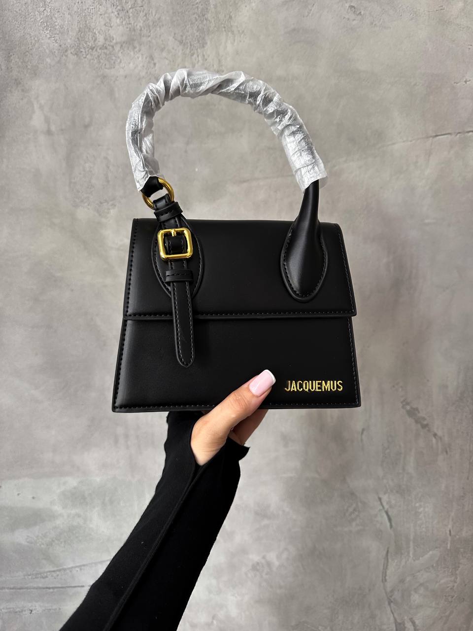 Jacquemus Le Chiquito Moyen Boucle Black - 2