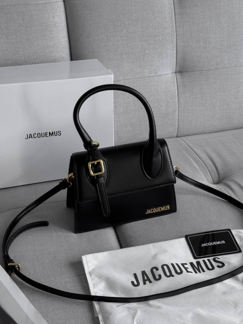 Jacquemus Le Chiquito Moyen Boucle Black - 2