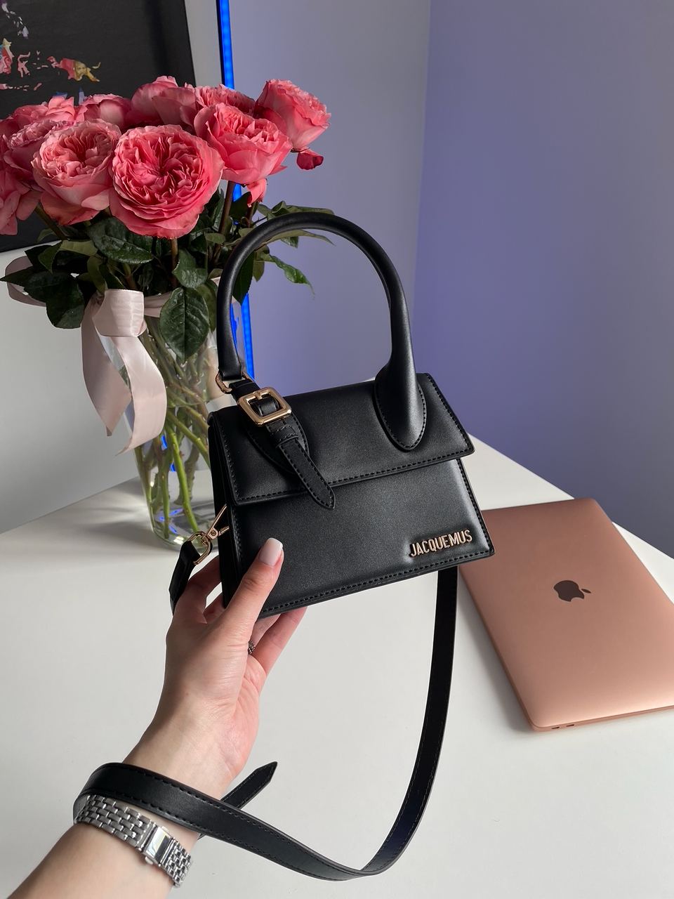 Jacquemus Le Chiquito Moyen Boucle Black - 11