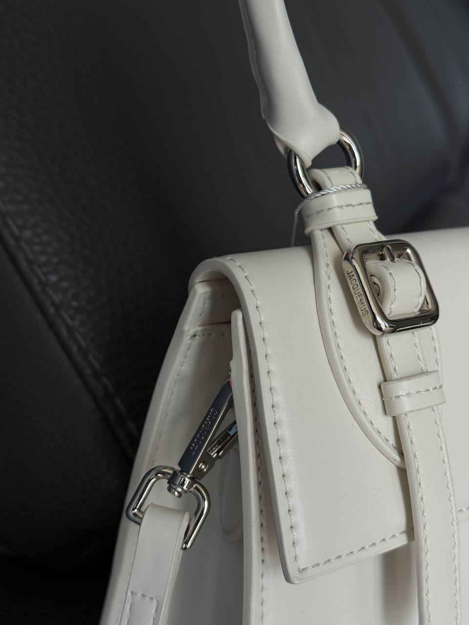 Jacquemus Le Chiquito Moyen Boucle White - 7