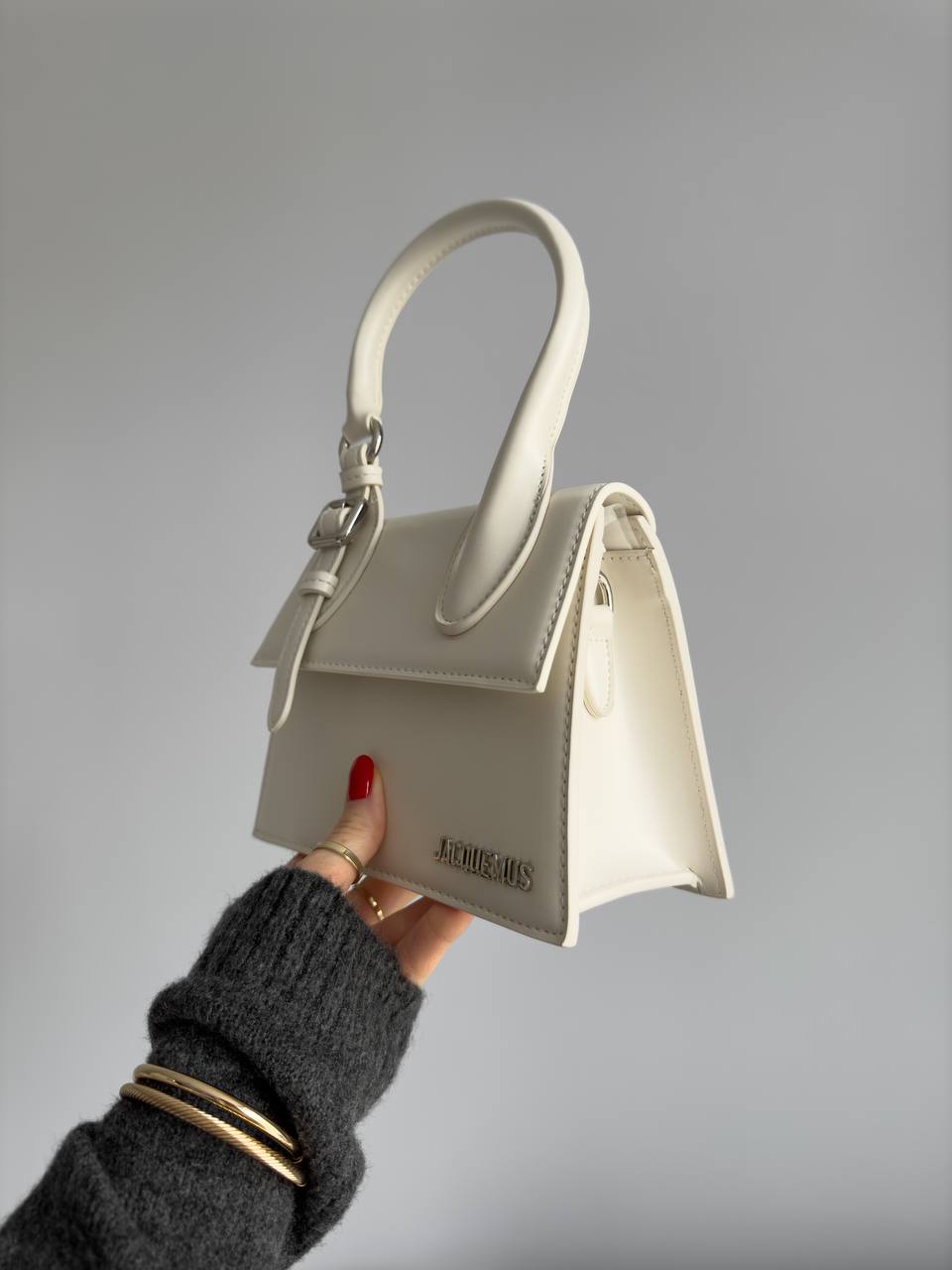 Jacquemus Le Chiquito Moyen Boucle Whte - 13