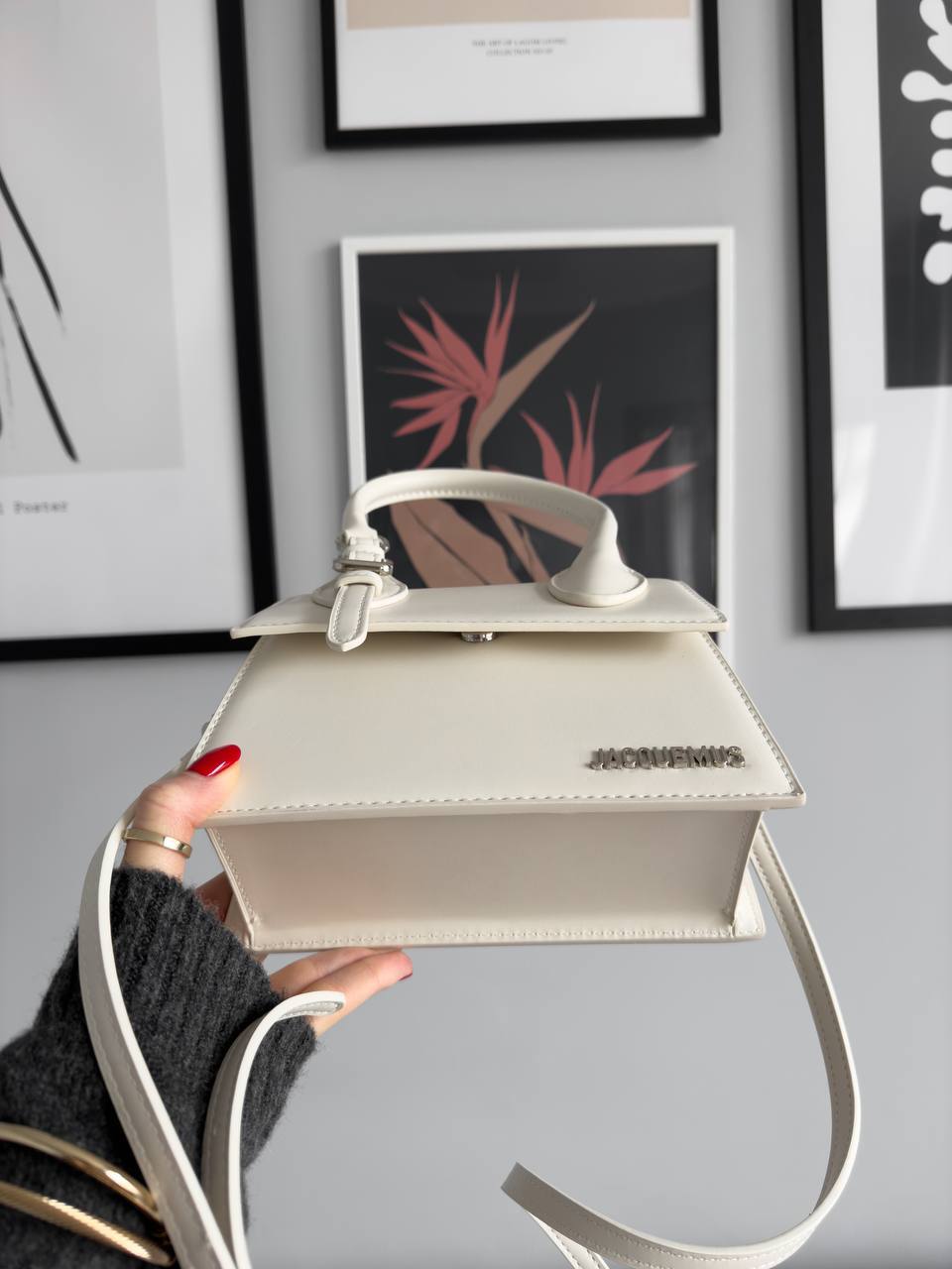 Jacquemus Le Chiquito Moyen Boucle Whte - 15