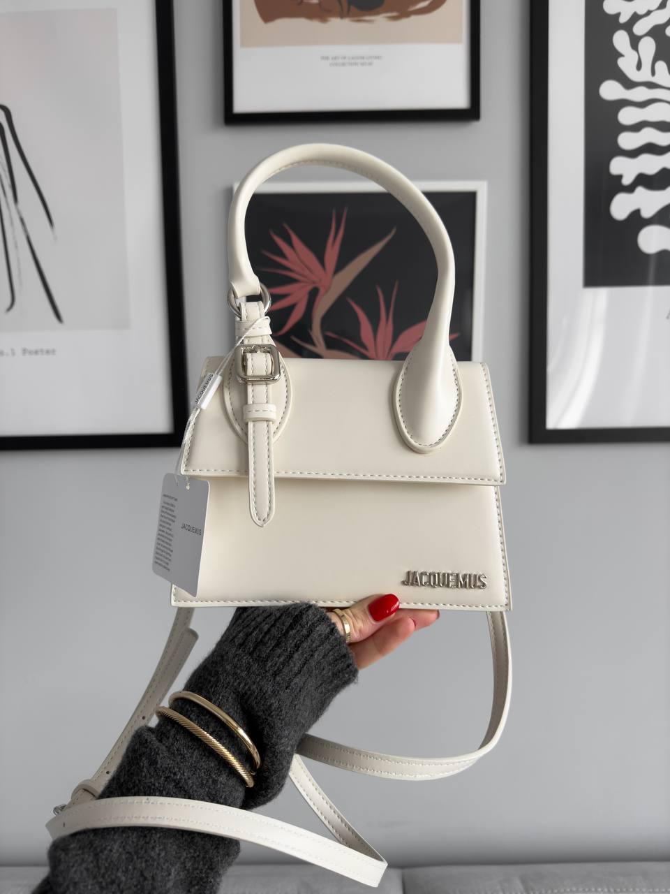 Jacquemus Le Chiquito Moyen Boucle Whte - 6