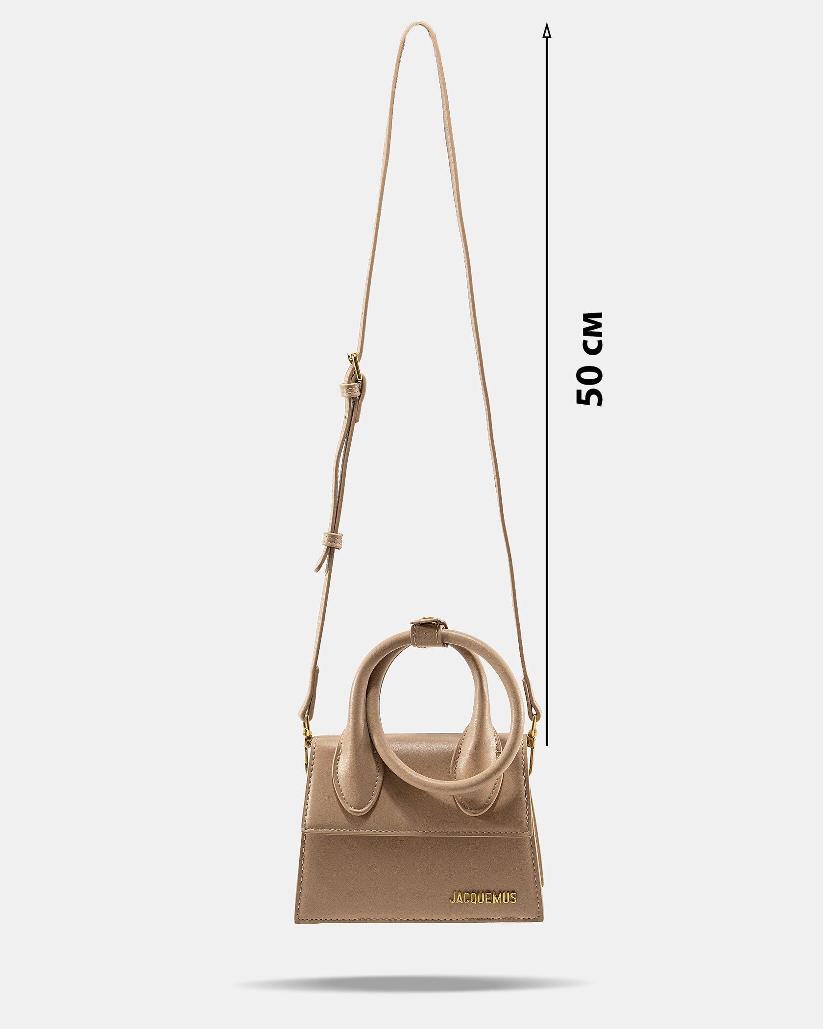 Jacquemus Le Chiquito Noeud Bag Beige - 4