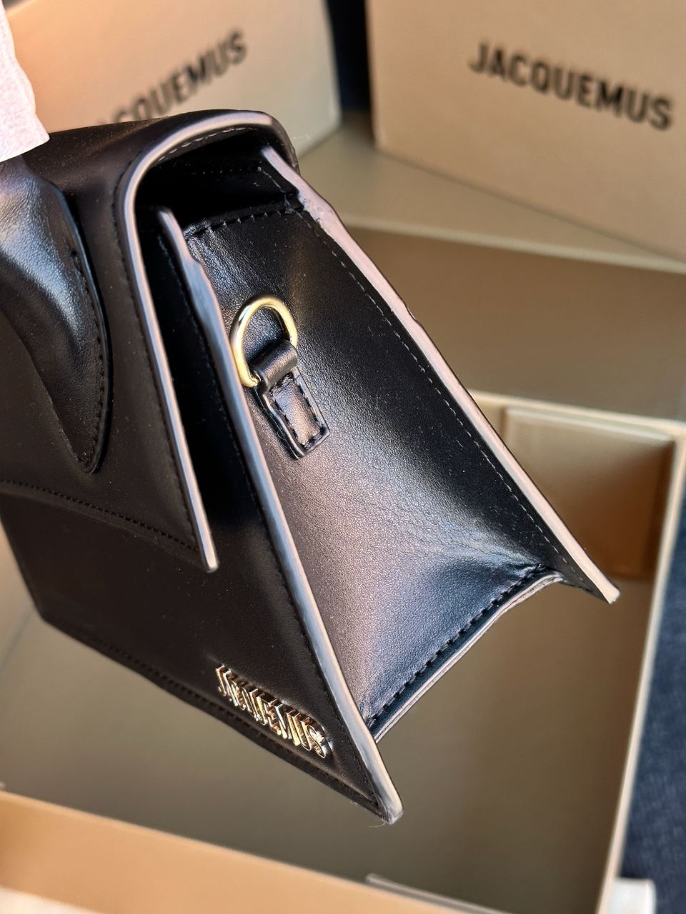 Jacquemus Le Chiquito Noeud Bag Black - 11