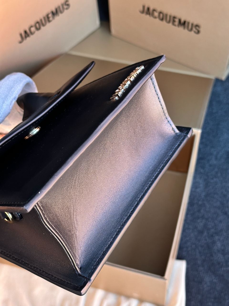 Jacquemus Le Chiquito Noeud Bag Black - 12