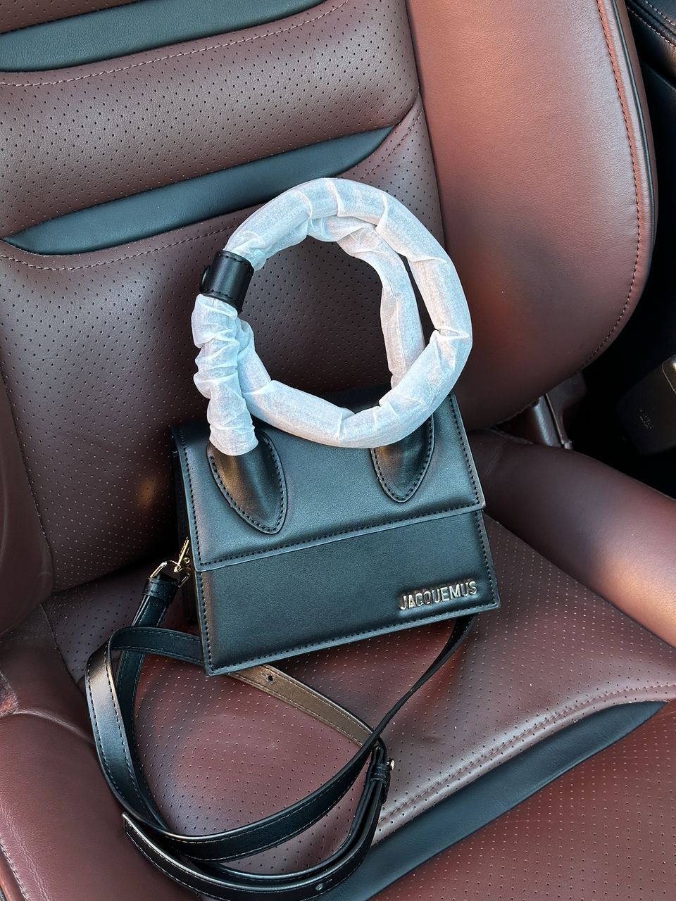 Jacquemus Le Chiquito Noeud Bag Black - 3