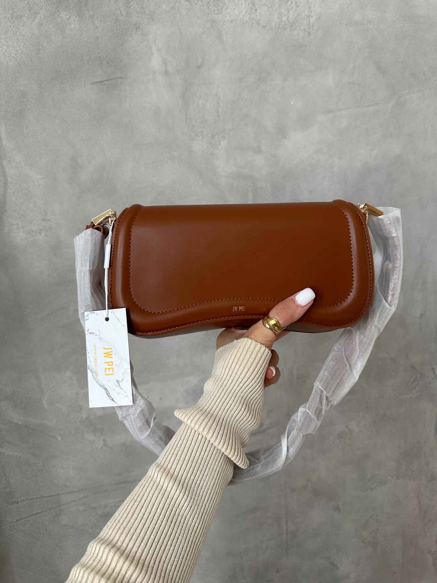 JW PEI Joy Shoulder Bag Brown - 2