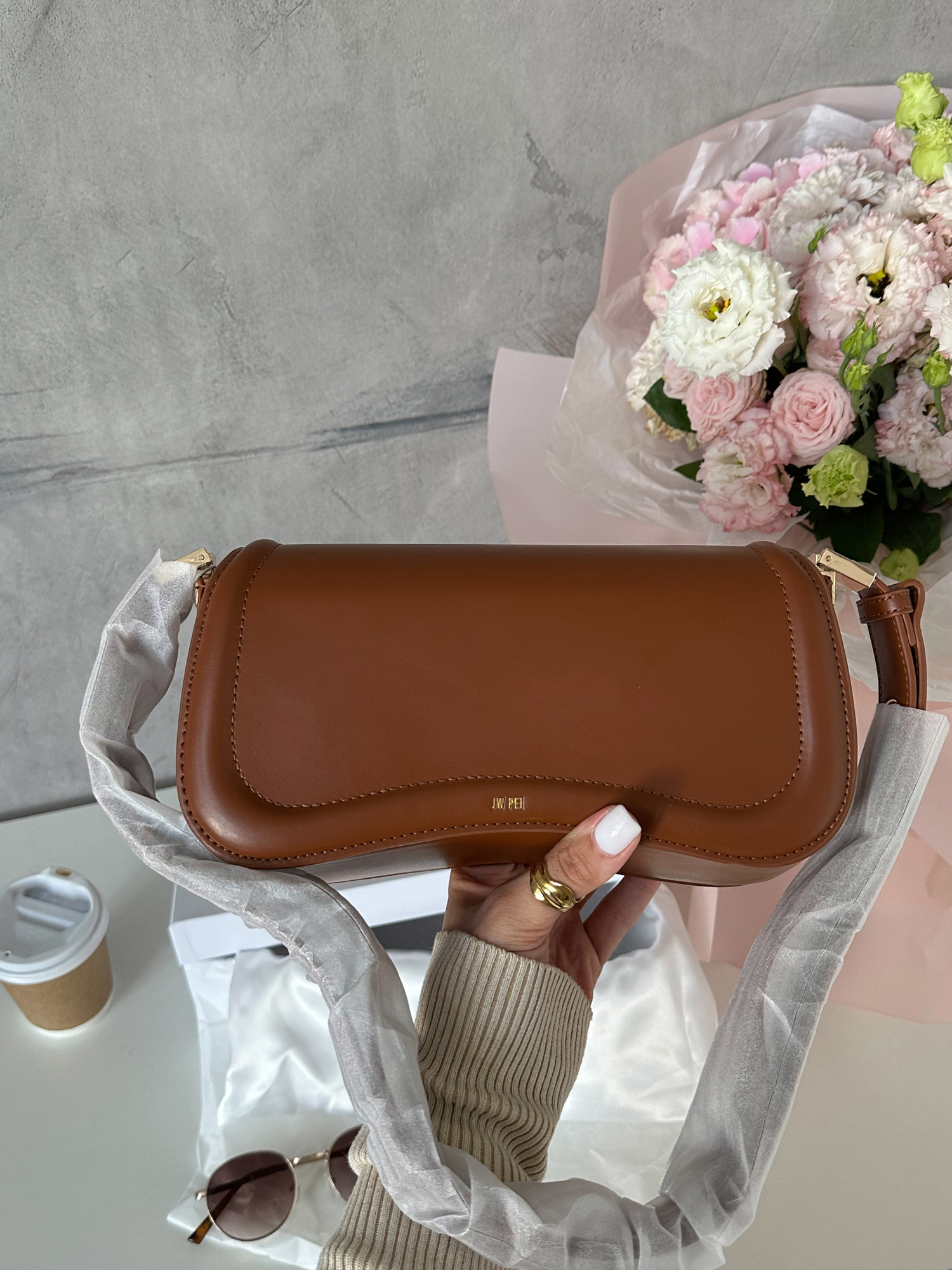 JW PEI Joy Shoulder Bag Brown - 10