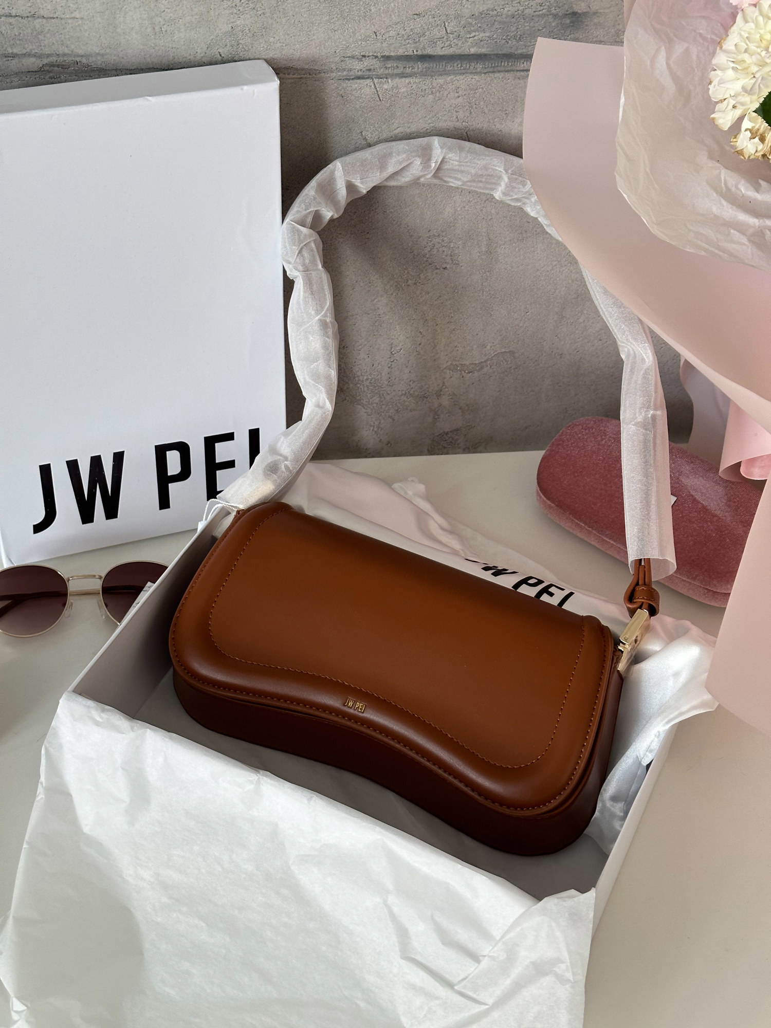JW PEI Joy Shoulder Bag Brown - 7