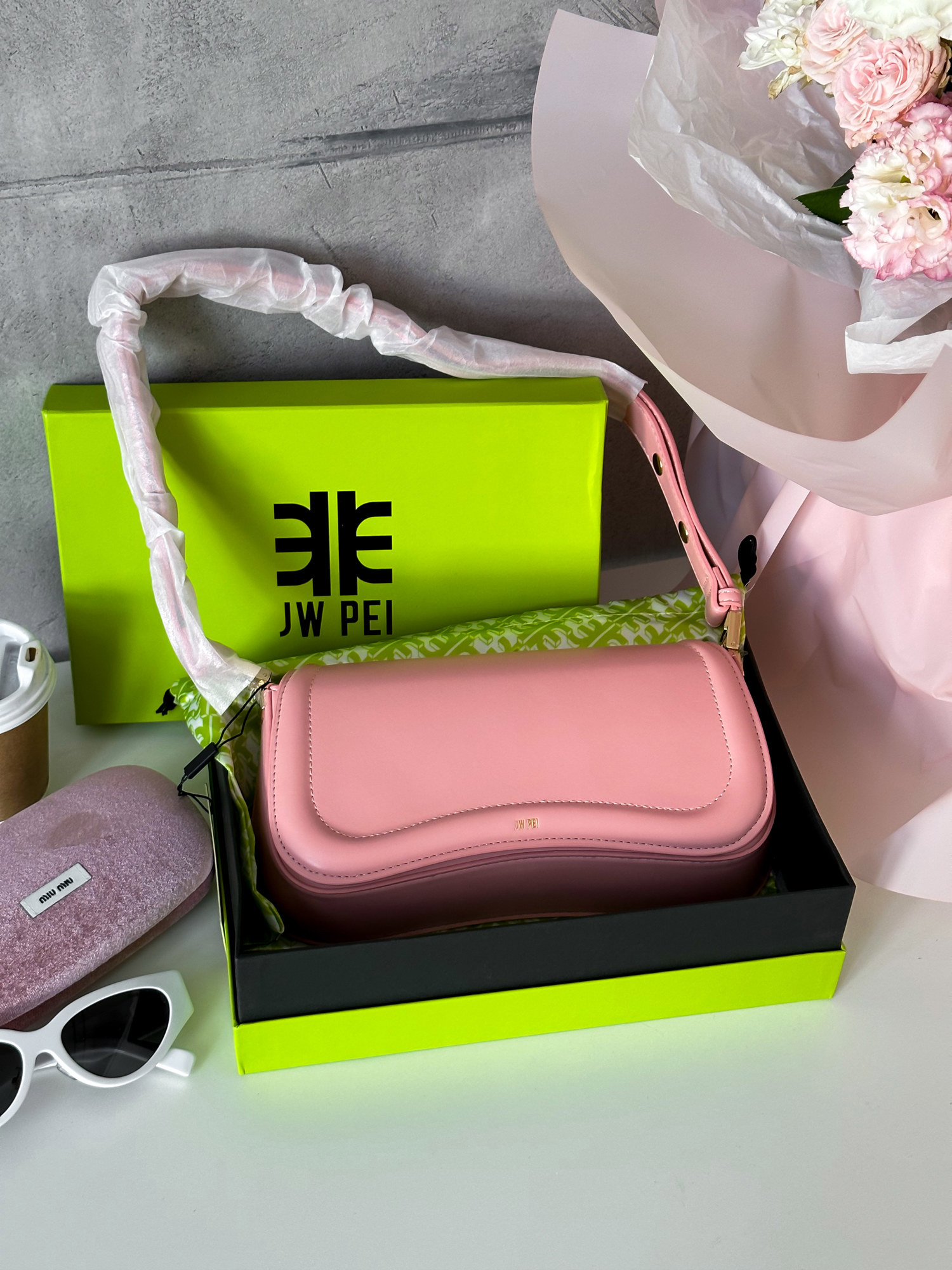 JW PEI Joy Shoulder Bag Pink