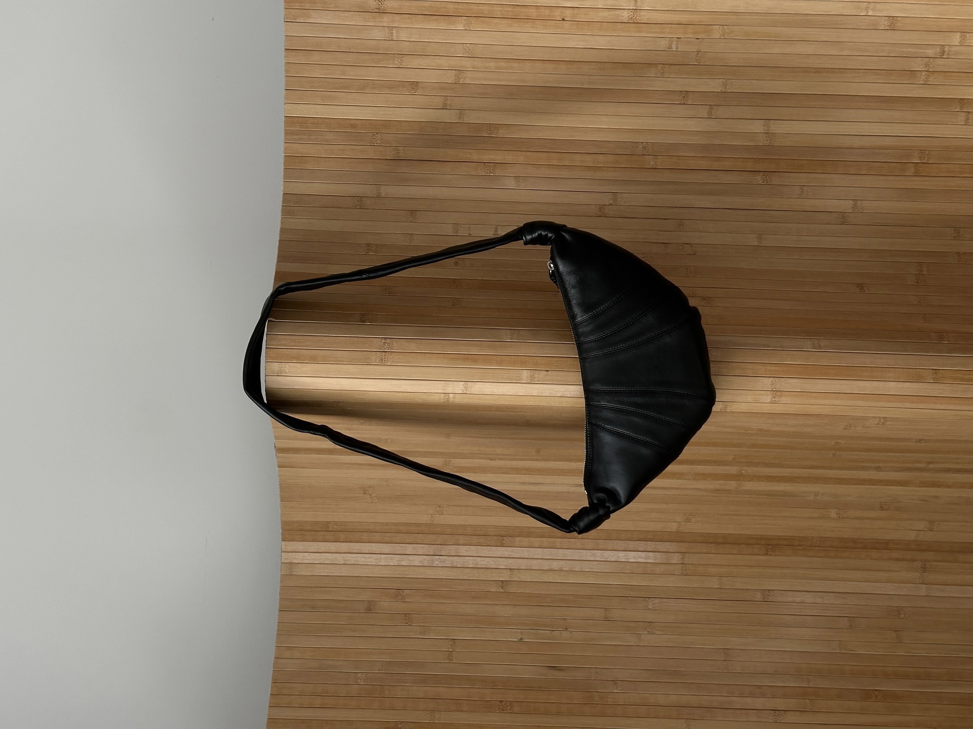 Lemaire Small Croissant Bag Black - 7