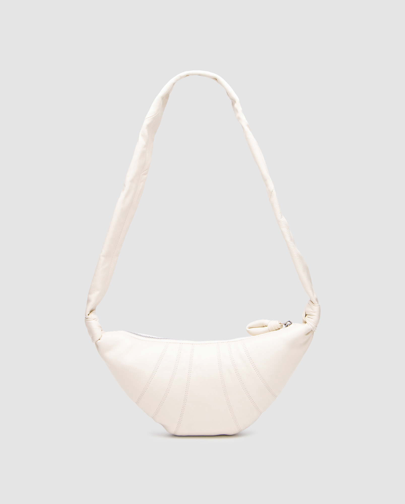 Lemaire Small Croissant Bag White - 2