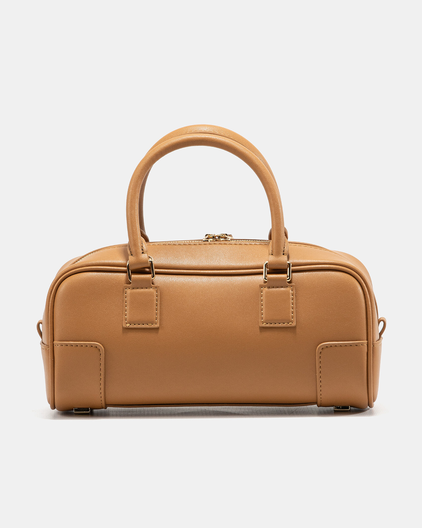 Loewe Amazona 23 Cropped Bag in Nappa Calfskin Caramel - 7