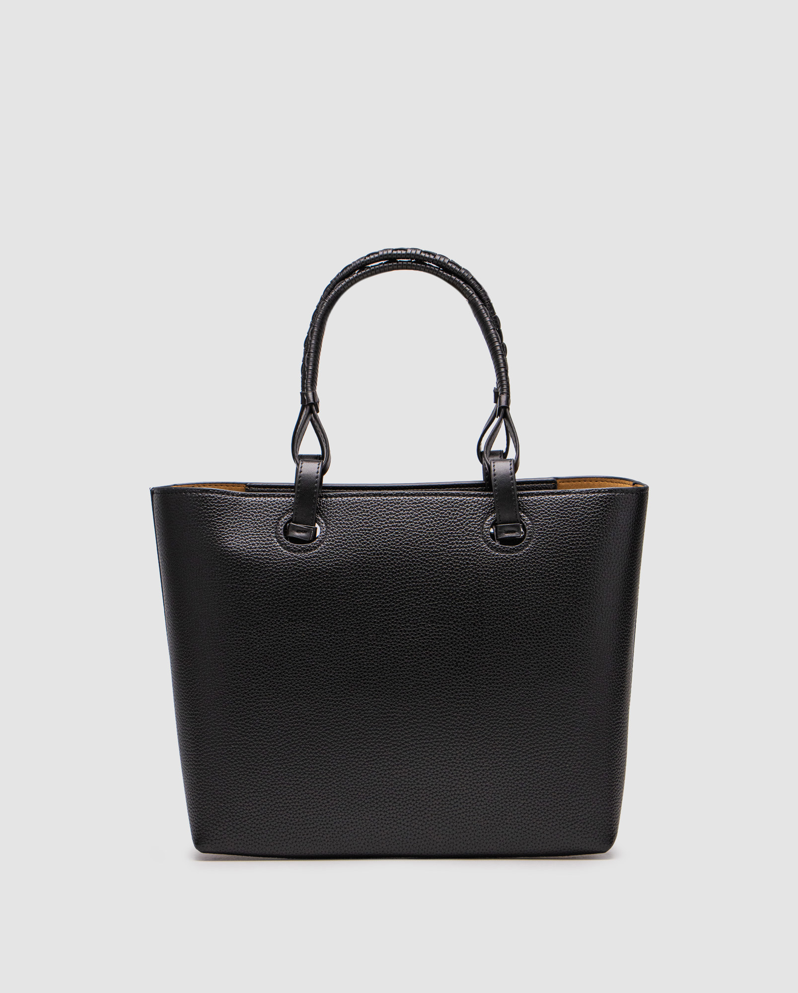 Loewe Bag Tote Anagram Leather Black - 3