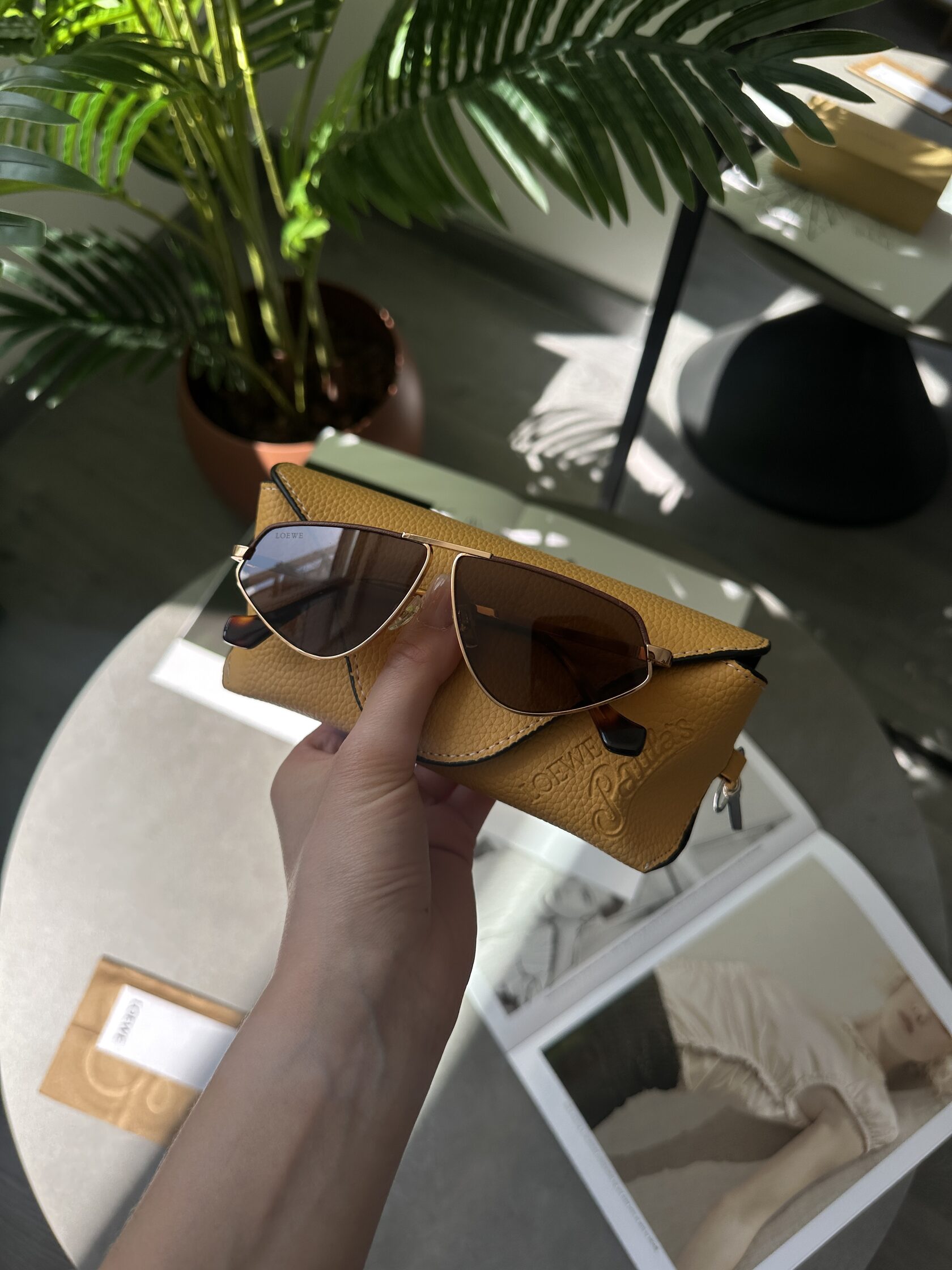 Loewe Brown/Gold LW40039U 002 - 5